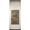 Image 2 : Chinese Watercolor Silk Scroll Signed by Artist