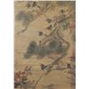 Image 3 : Chinese Watercolor Silk Scroll Signed by Artist