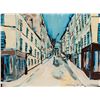 Image 1 : Maurice Utrillo French Modernist Oil on Paper