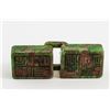 Image 3 : Chinese Green Hardstone Carved Double Seal