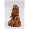 Image 3 : Chinese Boxwood Carved Lohan Statue