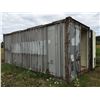 Image 1 : 20' SEACAN STORAGE CONTAINER WITH LINED INTERIOR