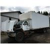 Image 2 : 1991 GM TOP KICK 316 CAT DIESEL 5 TON TRUCK VIN 1GDL7H1J1MJ503496 WITH 22' BOX & POWER TAILGATE