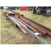 Image 1 : SKID LOT OF ASSORTED STEEL