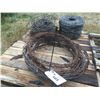 Image 1 : 3 MISC SPOOLS OF BARBED WIRE