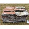 Image 1 : PALLET LOT OF PREVIOUSLY USED GRANITE TILE