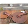 Image 1 : PAIR OF PLOUGH COULTERS