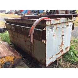 STEEL SCRAP BIN