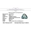 Image 2 : 2.76 ct.Natural Trilliant Cut Aquamarine