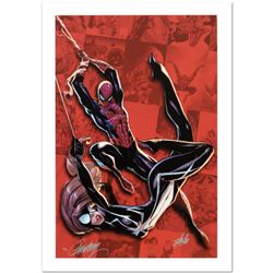 "Spider-Man Saga" Limited Edition Giclee on Canvas by J. Scott Campbell and Marvel Comics, Numbered 
