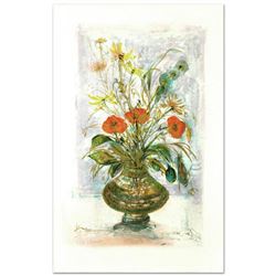 "Amapola" Limited Edition Lithograph by Edna Hibel (1917-2014), Numbered and Hand Signed with Certif