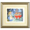 Image 1 : Toby Bluth (1940-2013), "Contrarywise" Framed Limited Edition Giclee, Licensed by Disney Fine Art, N