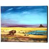 Image 3 : "Where the Buffalo..." Limited Edition Giclee on Gallery Wrapped Canvas by Martin Katon, Numbered an