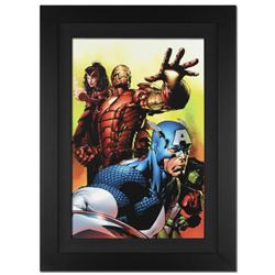 "Avengers #501" Extremely Limited Edition Giclee on Canvas by David Finch and Marvel Comics. Numbere