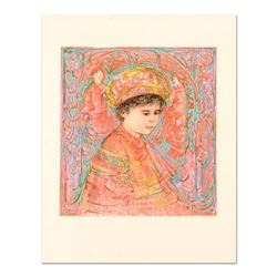 Edna Hibel (1917-2014), "Boy with Turban" Limited Edition Lithograph, Numbered and Hand Signed with 