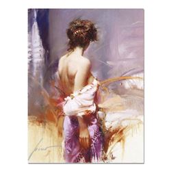 Pino (1939-2010) - "Twilight" Artist Embellished Limited Edition on Canvas, AP Numbered and Hand Sig