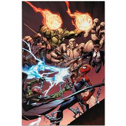 Marvel Comics  Ultimate Spider-Man #158  Numbered Limited Edition Giclee on Canvas by Mark Bagley; I