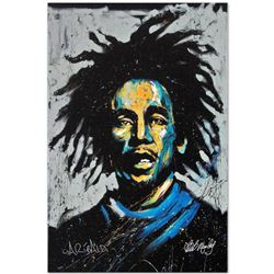  Bob Marley (Redemption)  Limited Edition Giclee on Canvas by David Garibaldi, Numbered and Signed w