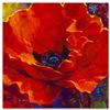 Image 1 : "Lady In Red" Limited Edition Giclee on Canvas by Simon Bull, Numbered and Signed with Certificate o
