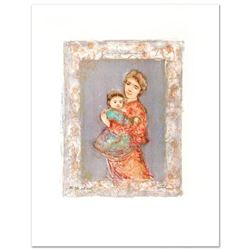 "Golden Dreams" Limited Edition Lithograph by Edna Hibel (1917-2014), Numbered and Hand Signed with 