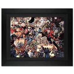 "Secret Invasion #7" Extremely Limited Edition Giclee on Canvas (39" x 28") by Leinil Francis Yu and