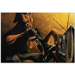 "Urban Tunes" Limited Edition Giclee on Canvas (36" x 24") by David Garibaldi, AP Numbered and Signe