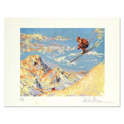Paul Blaine Henrie (1932-1999), "The Sunset Skier" Limited Edition Serigraph from a PP Edition, Hand