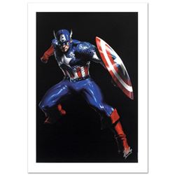 "Secret War #3" Limited Edition Giclee on Canvas by Gabriele Dell'Otto and Marvel Comics. Numbered a