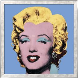 Andy Warhol- Shot Light Blue Marilyn, 1964