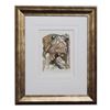 Image 1 : Salvador Dali- Original Color Woodcut on B.F.K. Rives Paper "Hell Canto 4"