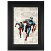 Image 1 : "Captain America: The 1940s Newspaper Strip" Extremely Limited Edition Giclee on Canvas (25" x 34") 