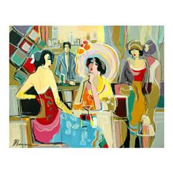 Isaac Maimon, "My Place" Original Acrylic Painting, Hand Signed with Certificate of Authenticity.