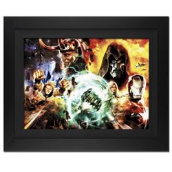 "What If? #200" Extremely Limited Edition Giclee on Canvas (38" x 27") by Dave Wilkins and Marvel Co