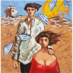 Giampaolo Talani "UN GIORNO D'ESTATE" Original Serigraph