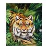 Image 1 : "Tiger Surprise" Limited Edition Giclee on Canvas by Martin Katon, Numbered and Hand Signed with Cer