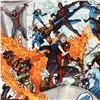 Image 2 : "Spider-Man/Fantastic Four #4" Limited Edition Giclee on Canvas by Mario Alberti and Marvel Comics. 