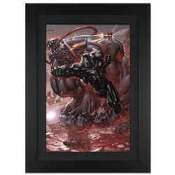 "Ultimates #3" Limited Edition Giclee on Canvas (29" x 40") by Joe Madureira and Marvel Comics. Numb