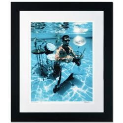 "John Dolmayan" Limited Edition Giclee by Rob Shanahan, Numbered and Hand Signed with Certificate of