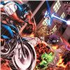 Image 2 : "Avengers: X-Sanction #1" Limited Edition Giclee on Canvas by Ed McGuinness and Marvel Comics. Numbe