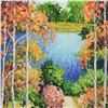 Image 2 : Alexander Antanenka, "Pathway To Solitude" Original Oil Painting on Canvas, Hand Signed with Certifi