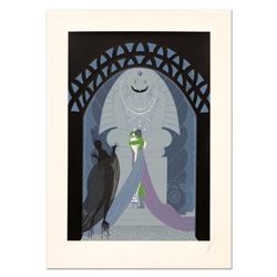 Erte (1892-1990) - "Lovers and Idol" Limited Edition Serigraph, Numbered and Hand Signed with Certif