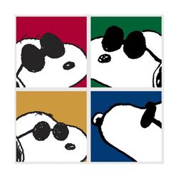 Peanuts,  Snoopy: Faces  Hand Numbered Canvas (40 x44 ) Limited Edition Fine Art Print with Certific