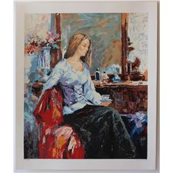Sergey Ignatenko- Set of 5 Serigraph on Paper "Long Day, Thinking of you, Relaxation, Sleeping Beaut