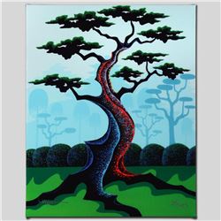 "Japanese Garden" Limited Edition Giclee on Canvas by Larissa Holt, Protege of Acclaimed Artist Eyvi