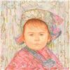 Image 2 : Edna Hibel (1917-2014), "Bellisima" Limited Edition Lithograph, Numbered and Hand Signed with Certif