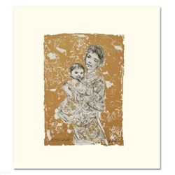 "Golden Dreams" Limited Edition Lithograph by Edna Hibel (1917-2014), Numbered and Hand Signed with 