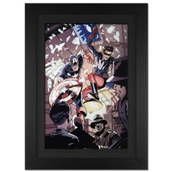 "Captain America and Bucky #621" Extremely Limited Edition Giclee on Canvas by Chris Samnee and Marv