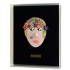Image 3 : "Floral Goddess II" Original Hand-Made Ceramic Mask Sculpture by George Marlowe, with Certificate of