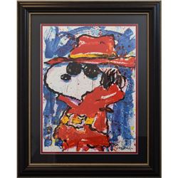 Tom Everhart- Lithograph "Undercover in Beverly Hills"
