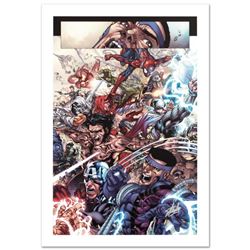 "Avengers: The Initiative #19" Limited Edition Giclee on Canvas by Harvey Tolibao and Marvel Comics.
